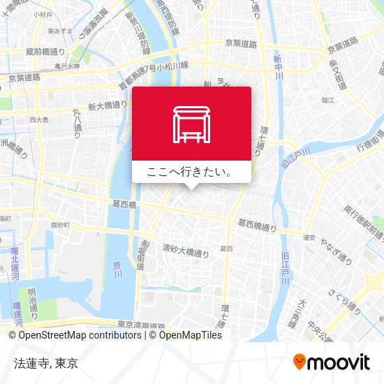 法蓮寺地図
