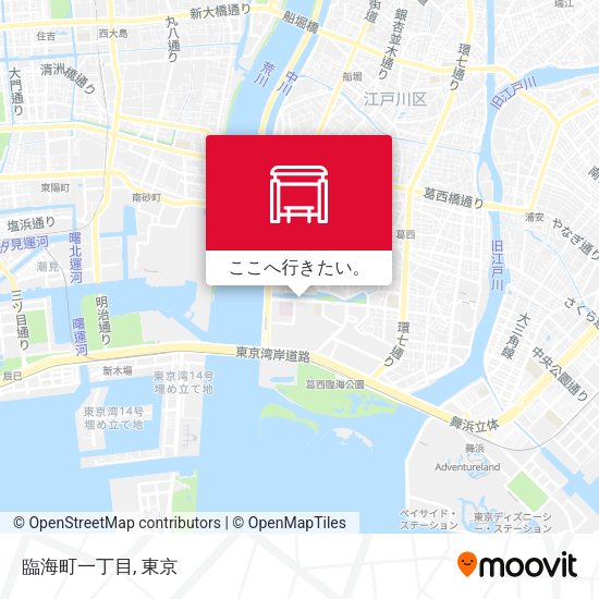 臨海町一丁目地図