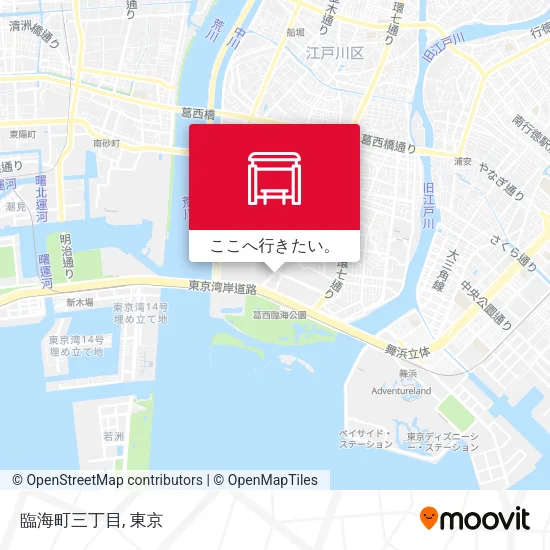 臨海町三丁目地図