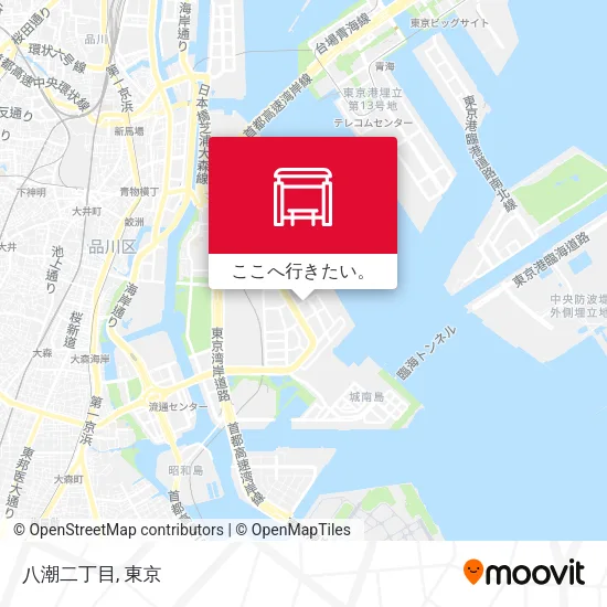 八潮二丁目地図