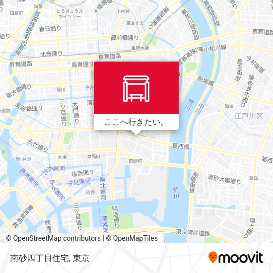 南砂四丁目住宅地図