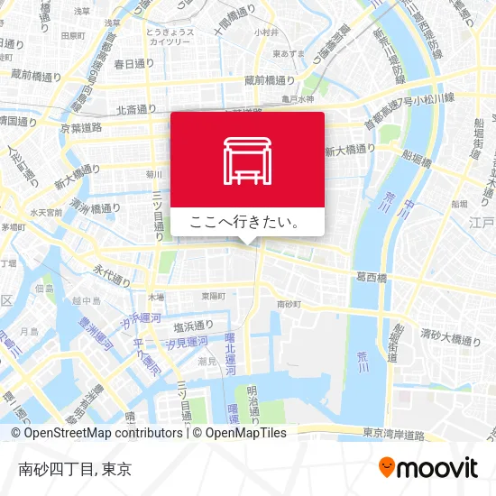 南砂四丁目地図