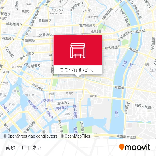 南砂二丁目地図