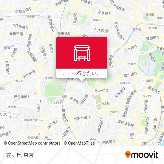 霞ヶ丘地図