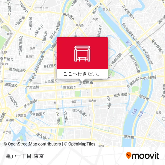 亀戸一丁目地図
