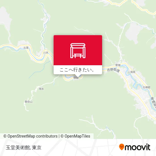 玉堂美術館地図