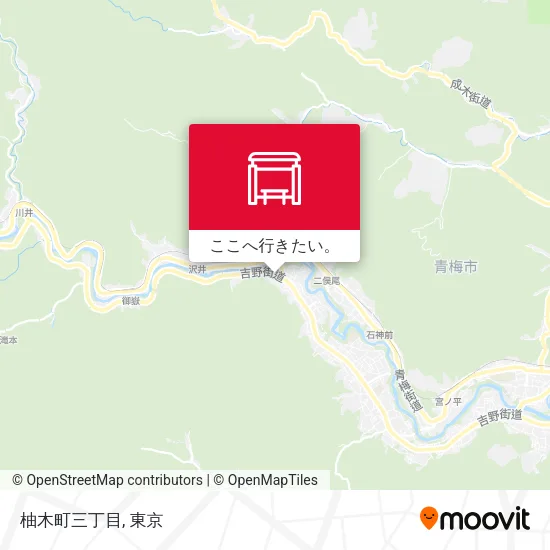 柚木町三丁目地図