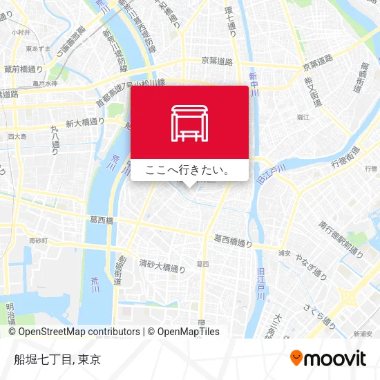 船堀七丁目地図
