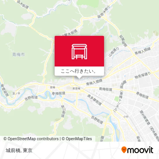 城前橋地図