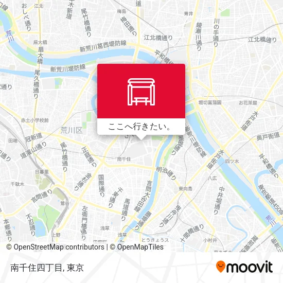 南千住四丁目地図