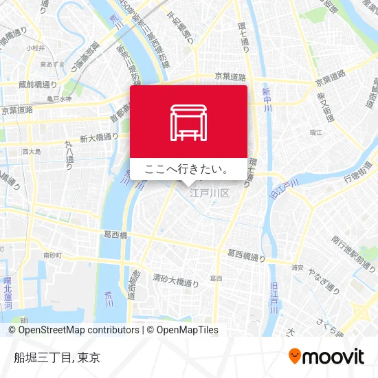 船堀三丁目地図