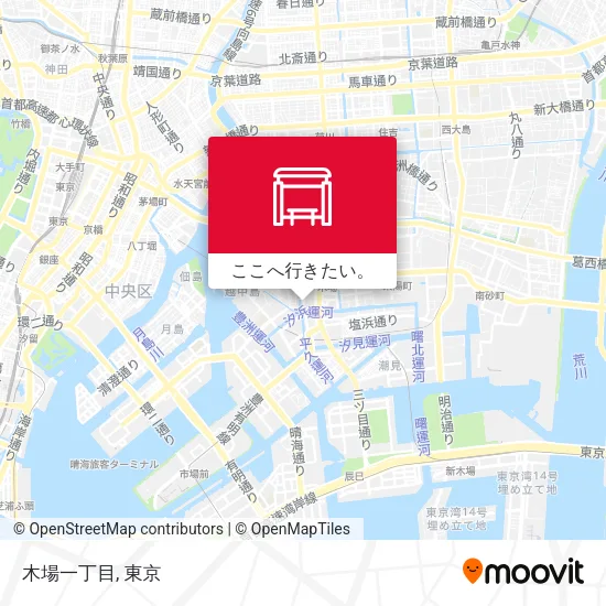 木場一丁目地図