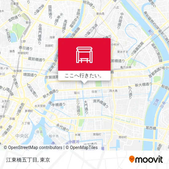 江東橋五丁目地図