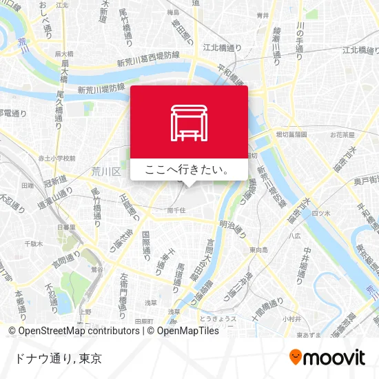 ドナウ通り地図