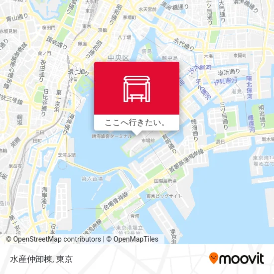 水産仲卸棟地図