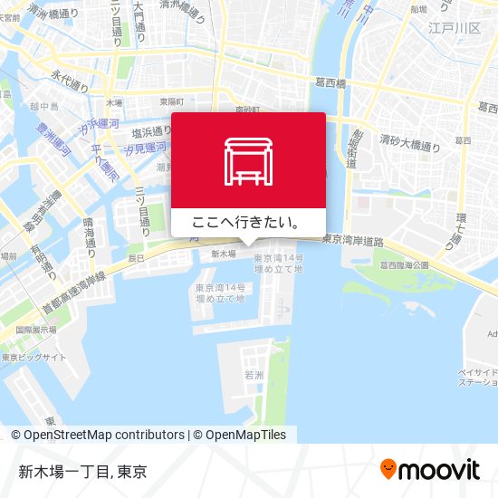 新木場一丁目地図