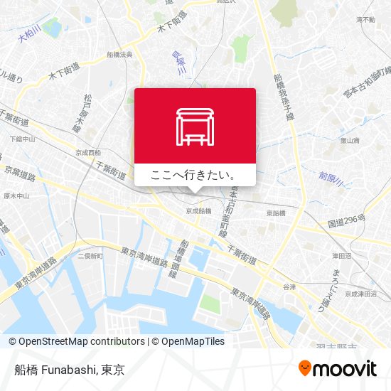 船橋 Funabashi地図
