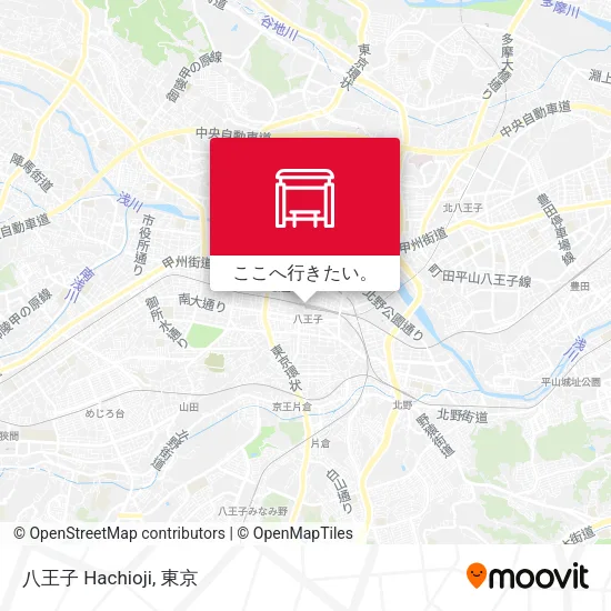八王子 Hachioji地図