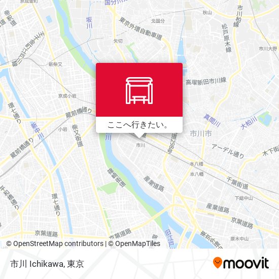 市川 Ichikawa地図