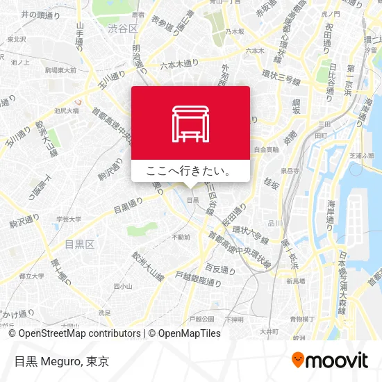 目黒 Meguro地図