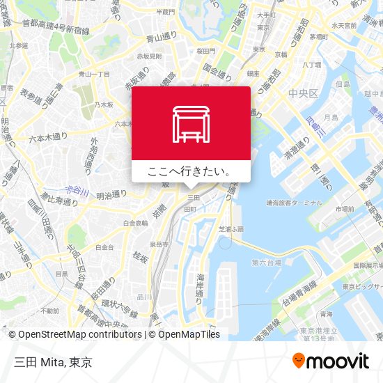 三田 Mita地図