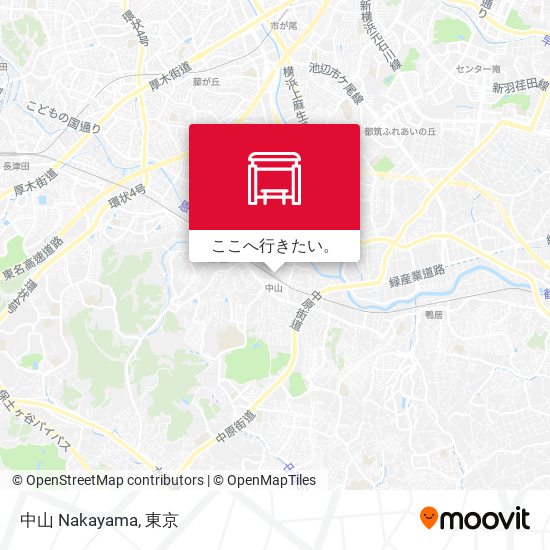 中山 Nakayama地図