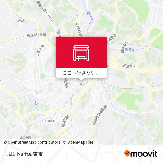 成田 Narita地図