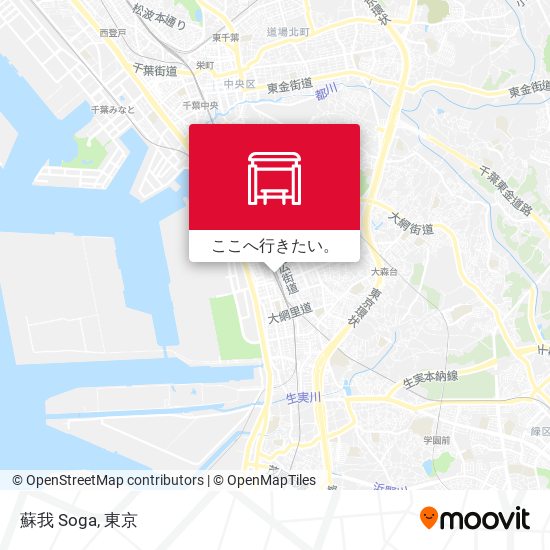 蘇我 Soga地図
