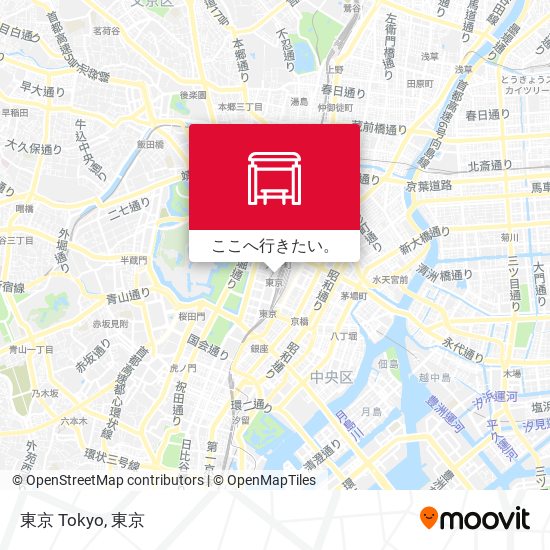 東京 Tokyo地図