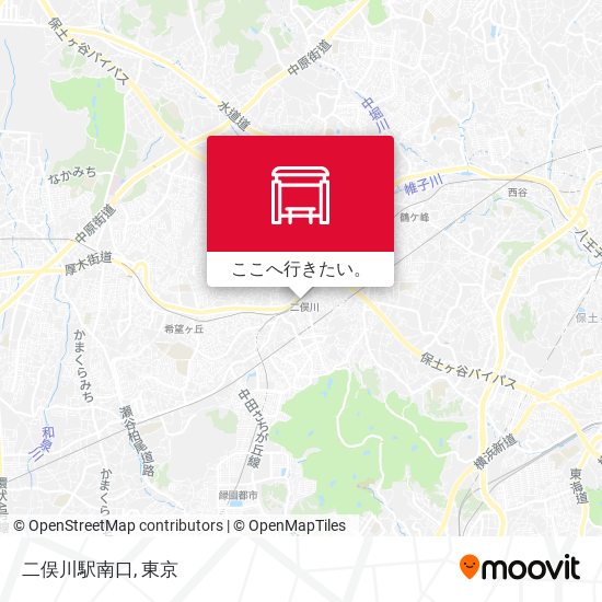 二俣川駅南口地図