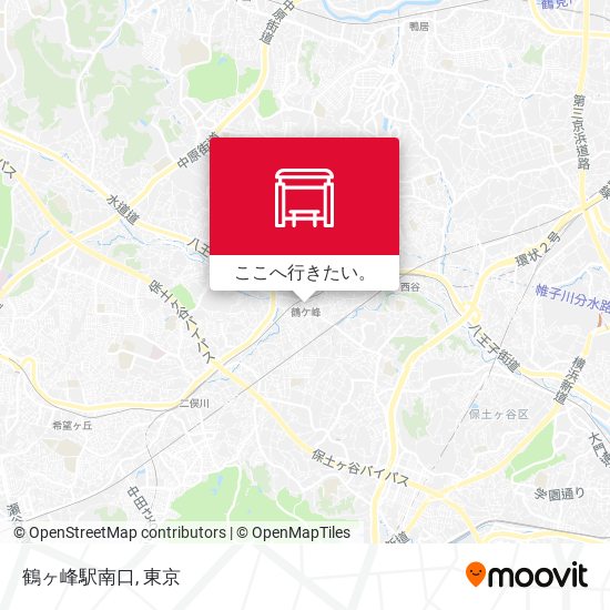 鶴ヶ峰駅南口地図