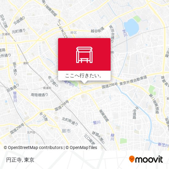 円正寺地図