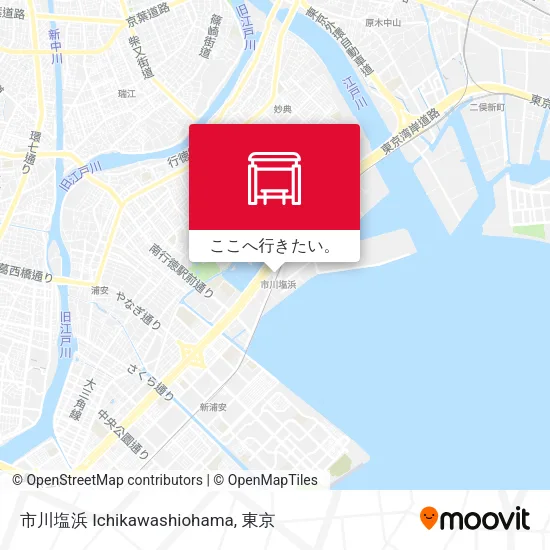 市川塩浜 Ichikawashiohama地図