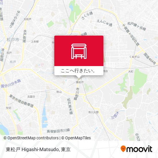 東松戸 Higashi-Matsudo地図