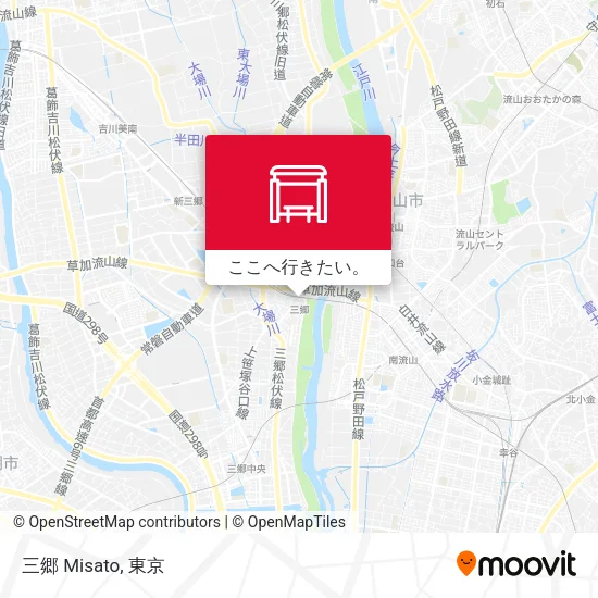三郷 Misato地図