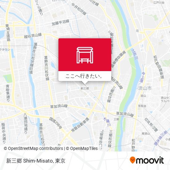 新三郷 Shim-Misato地図