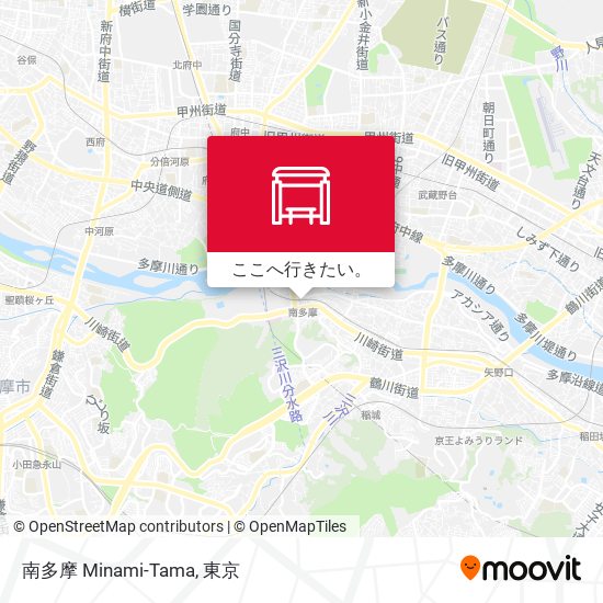 南多摩 Minami-Tama地図