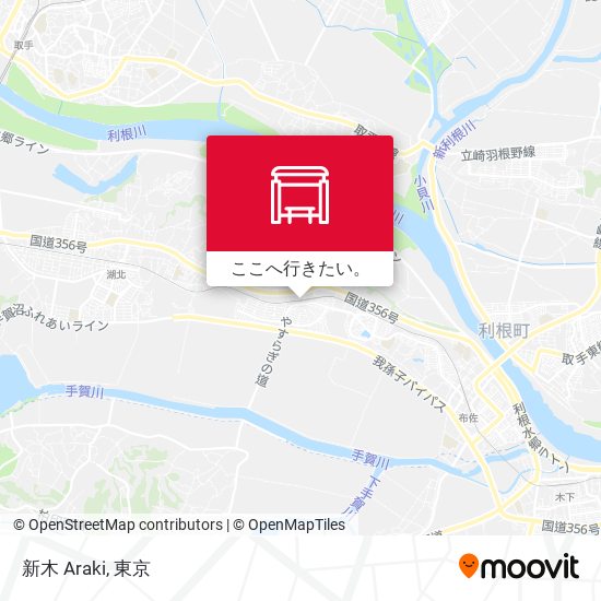新木 Araki地図
