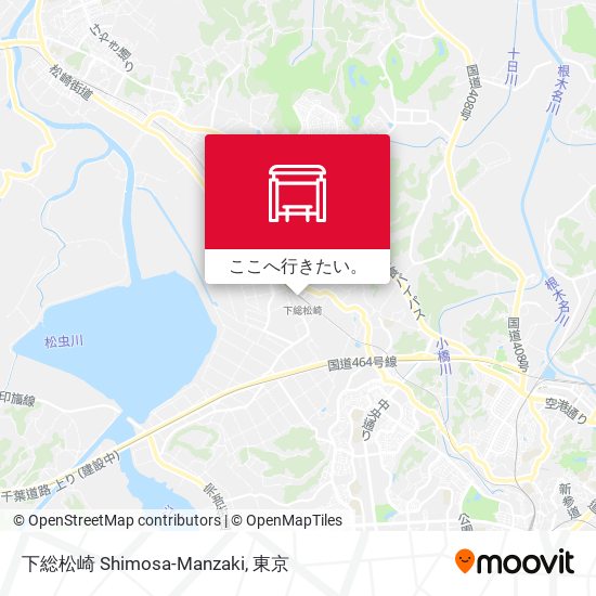 下総松崎 Shimosa-Manzaki地図