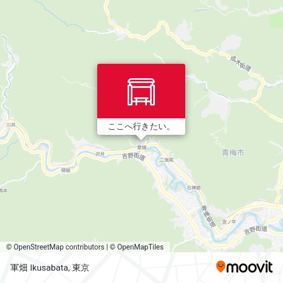 軍畑 Ikusabata地図