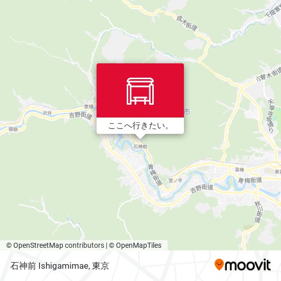 石神前 Ishigamimae地図