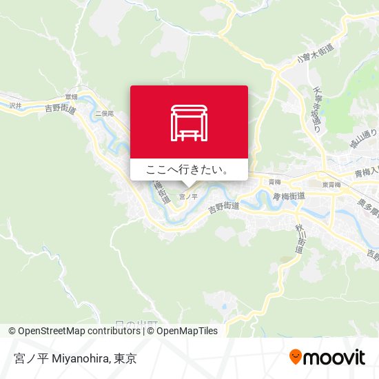 宮ノ平 Miyanohira地図