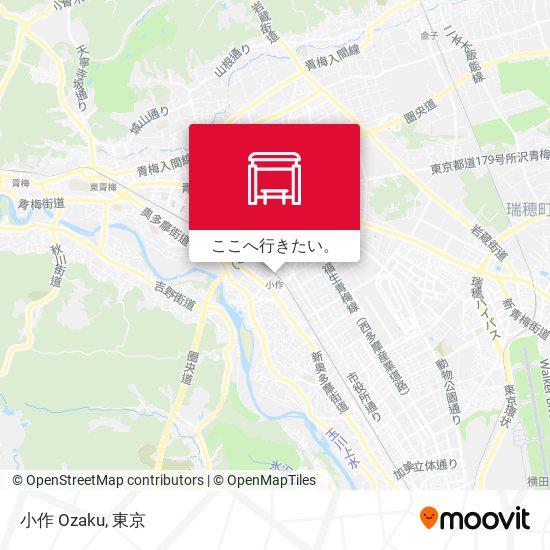 小作 Ozaku地図