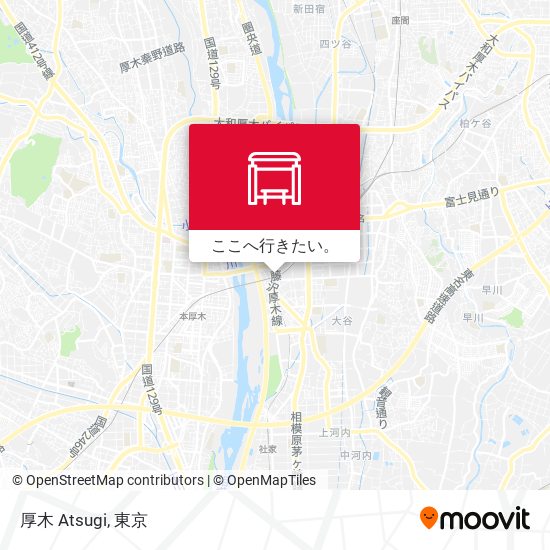 厚木 Atsugi地図