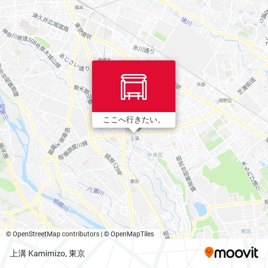上溝 Kamimizo地図
