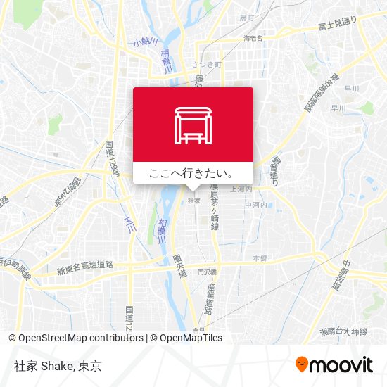 社家 Shake地図