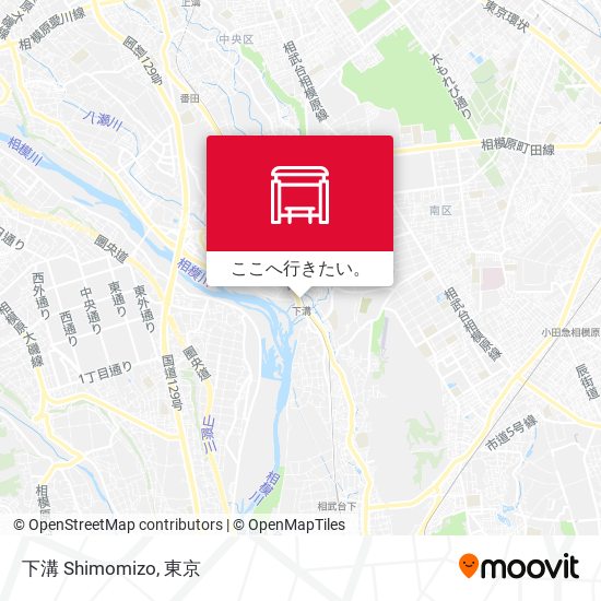 下溝 Shimomizo地図