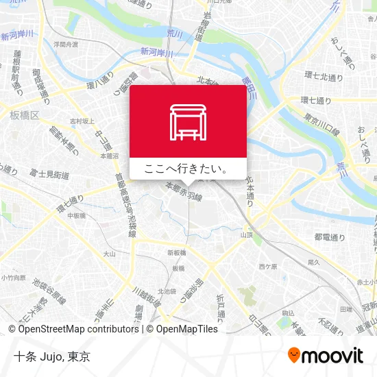 十条 Jujo地図