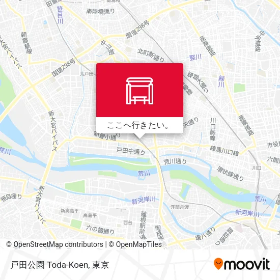 戸田公園 Toda-Koen地図