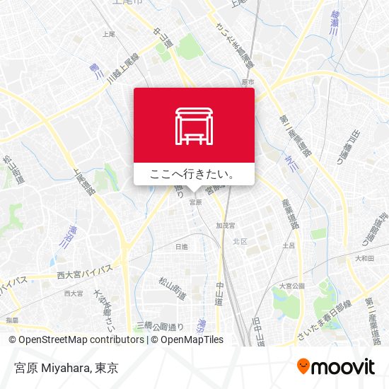 宮原 Miyahara地図